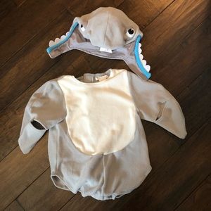 Baby Shark Costume, Pottery Barn, 6-12m